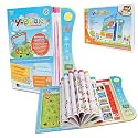 Quasar Intelligence Book Plastic My English Reading Study Guide ABCD Learning E-Book Sound Numbers, Shapes, Animals Phonetic Learning Book for Toddlers Kids Return Gift