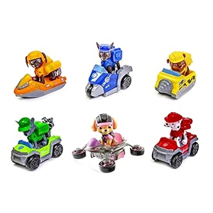 quasar pup buddies dog hero rescue dog team mission action pack pup badge ryder tracker robot dog everest best fun model educational return gift pack of 6 multicolor 10 3 to 15 year baby kids toy