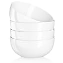 Quatish Cereal Bowls Set of 4, 24 OZ Soup Bowl, Durable Ceramic Bowls