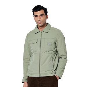 Qube By Fort Collins Mens Lightweight Shacket
