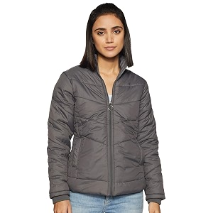 Qube Fort Collins Womens Regular-Length Bomber Jacket