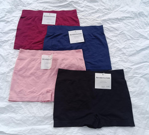 QUBINE Pack of 4 Women Boy Short