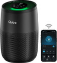 Qubo R250 Up to 250 Sq. Ft.| True HEPA H13 | Removes 99.99% Dust, Allergens, Smoke, Virus & PM2.5 | 150 m/h CADR |5-Stage Filter|App & Voice Control| 9000 Hrs Filter Life Portable Room Air Purifier (Black)