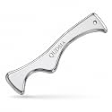 Qudisa 4-in-1 Bird Hook Fascia Knife IASTM Tool, 304 Stainless Steel Muscle Scraper for Deep Tissue Techniques, Myofascial Techniques, Trigger Point Care, Gua Sha and Physical Therapy Support, 5 mm Thick