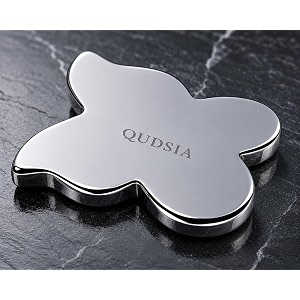 qudisa butterfly stainless steel gua sha massage tool for face and body iastm muscle scraping tool for deep tissue massage fascia massage soft tissue care and relaxation mirror polished 8 mm thick