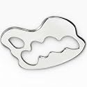 Qudisa Stainless Steel IASTM Tool, Professional Soft Tissue Care and Muscle Scraping Tool for Gua Sha, Deep Tissue Techniques, Myofascial Techniques and Relaxation, Back and Legs, 8 mm Thick