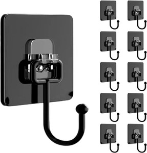 QUEBLISS Self Adhesive Wall Hooks Drill