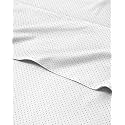 Queen Sheets Set, 4 Pieces 16" Deep Pocket Hotel Luxury Sheets, Microdots
