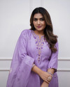 Queen Botanixe Embroidered Kurta Salwar Dupatta