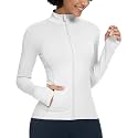 Queenie Ke Womens Running Jackets with Zipper Pockets