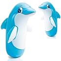 Bop Bag Hit me Toys for Child Age 4+ Years Hit me Toys Dolphin Shape Large Size (Pack of 1)