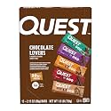 Quest Nutrition Chocolate Lovers Variety Pack, High Protein, Low Carb, Gluten Free, Keto Friendly, 12 Count (Pack of 12)