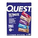 Quest Nutrition Ultimate Variety Pack Protein Bars, High Protein, Low Carb, Gluten Free, Keto Friendly, 12 Count