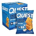 Quest Nutrition Zesty Ranch Cheese Crackers, 10g Protein, 4 Count, 1.06 Ounce (Pack of 24)