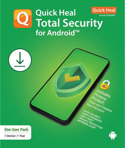 quick heal 1 device 1 year mobile security for android email delivery - no cd