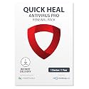 Quick Heal Antivirus Pro- Renewal Pack - 1 User, 1 Year (Instant Delivery)-Existing Quick Heal Single User AV Pro Subscription Needed