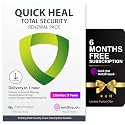 Quick Heal Total Security Renewal Gold Pack | 2 User, 3 Year | Existing 2 User Subscription Required | (SINGLE CODE) Email Delivery in 1hr | + 6 month AntiFraud.AI for IOS/Android