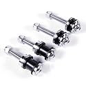 Quick Release Detachable Sissy Bar Docking Hardware Kit Mounting Bolt Screw Fits for Harley Sportster XL883 XL1200 2004+