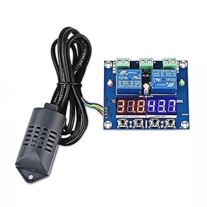 quick sense xm452 upgraded 4 wire high sensor temperature humidity controller for incubator with indicators hygrometer automatic