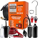 Quickly get Smoke Digital Display Automotive Smoke Machine, 6 Pressure Unit,Built-in Air Pump, 12V DC EVAP Vacuum Leak Tester, for EVAP, Vacuum, Pipe & Fuel Systems.