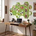 Quiet Canvas Hexagon Pinboard 1x1 ft Pack