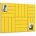 Quiet Canvas Parallel Pinboard 1x1 ft Pack
