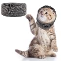 Quiet Ears for Dogs Noise Protection, Stretchy Dog Snood for Noise Reduce Grooming Bathing, Dog Noise Cancelling Ear Muffs for Cats,Grey S