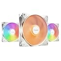 be quiet! Light Wings LX 120mm White ARGB PWM PC Case Fans, Triple Pack
