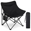 Quiety Camping Chair for Adults, Heavy Duty Outdoor Folding Chair with Carry Bag, Portable Picnic & Beach Chair, Easy Fold Travel Camping Chair for Outdoor Use (Multicolor)