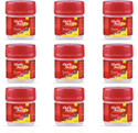 Quik Relif Herbal Balm | 100% Ayurvedic Relief for Cold, Headache & Congestion Balm (9 x 10 ml)