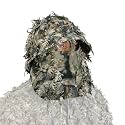 QuikCamo Men’s 3D Leafy Camo Bucket Hat with Built-in Face Mask for Turkey Hunting - Adjustable Size