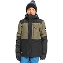 Quiksilver Boys' Little Mission 10k Grow System Snow Jacket