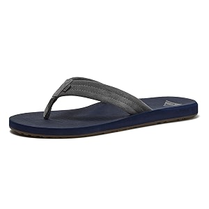Quiksilver Carver Suede Flip Flops for Men