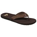 Quiksilver Carver Suede Flip Flops for Men