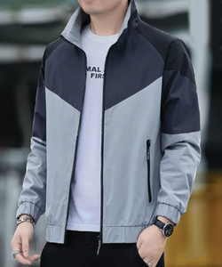 QUIN FLETCHER Full Sleeve Colorblock Men Jacket