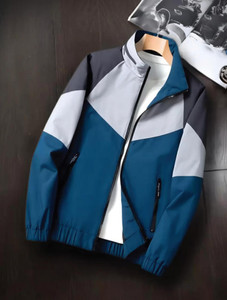 QUIN FLETCHER Full Sleeve Colorblock Men Jacket