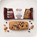 Quipps High Protein Cookie Bar Almond Choco Chips | 9g Plant Protein | Almond Butter &amp; Dark Chocolate Chips | Multigrain Healthy Snack Bar | Fitness &amp; Gym Snack | Breakfast On-the-Go | No Maida | No Palm Oil | No Arti