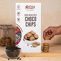Quipps Short Bread Bites Choco Chips Cookies | 18% Dark Chocolate Chips | Whole Wheat Atta | No Maida | Made with White Butter | No Palm Oil | No Artificial Preservatives | Eggless Snack Biscuits for Tea Time & Office Bre