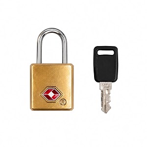 QUIRA TSA Approved Travel Padlock with Key