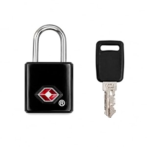 QUIRA TSA Approved Travel Padlock with Key