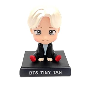 bts bangtan boys jin phone holder car decoration bobblehead action figure