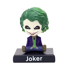 joker laughing phone holder car decoration bobblehead