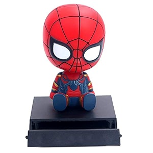 phone holder bobblehead action figure for car dashboard office desk amp study table spider