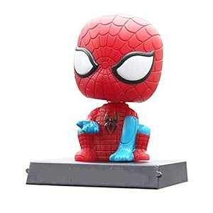 phone holder car decoration bobblehead amazing spider-man