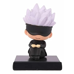 satoru gojo jujutsu kaisen bobblehead action figure satoru gojo sitting jujutsu kaisen
