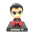QUIRKMALL Superman Phone Holder Car Decoration Bobblehead Action Figure