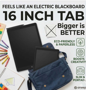 quit-x 16 inch lcd writing pad writing tablet