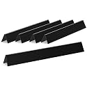 QuliMetal 24.5" Porcelain Steel Flavorizer Bars for Weber Genesis 300 Series (2007–2010) with Side Control Knobs – Fits E310, E320, S310, S320, EP310, EP320, Replacement for Weber 7539 7540
