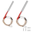 QuliMetal 2PCS D2 Hot Rod Igniter Replacement for Traeger, 80W 20V