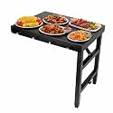 QuliMetal Foldable Side Shelf for Traeger Woodridge,Woodridge Pro/Elite